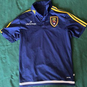 Small Unisex Real Salt Lake Adidas Polo